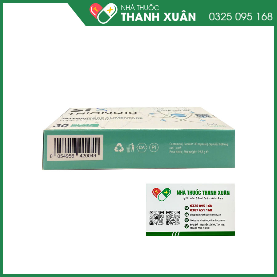 Viên uống SI ThionQ10 giúp tăng cường sức khỏe, hỗ trợ điều trị ung thư